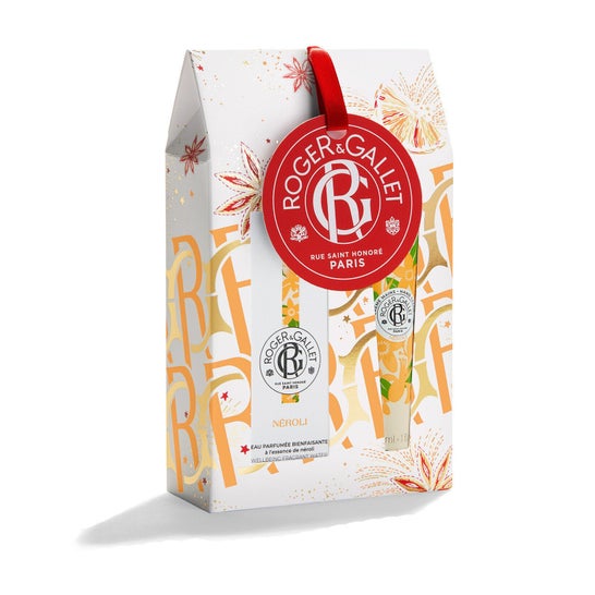 Roger & Gallet Neroli Set Natal 2023 Água Perfumada + Creme Mãos
