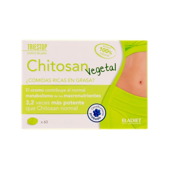 Quitosana vegetal Triestop 60comp