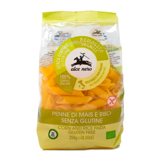 Alce Nero Espaguetis Maíz y Arroz Sin Gluten Bio 250g