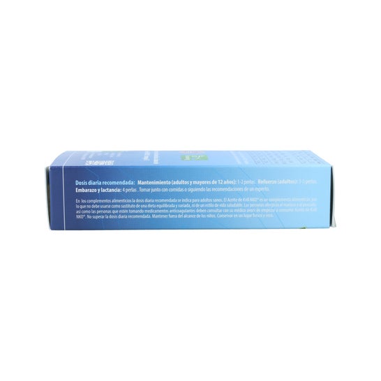 100% Natural Nko Krill Óleo 40 cápsulas de 500mg