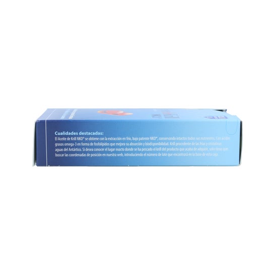 100% Natural Nko Krill Óleo 40 cápsulas de 500mg