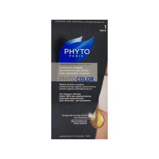 Phyto color matiz 1 preto 1ud