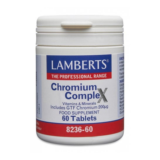 Lamberts Chromium Complex 60 Comprimidos