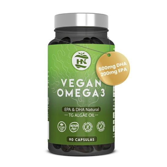 HN Vegan Omega 3 EPA & DHA Natural Óleo de Algas 90 caps