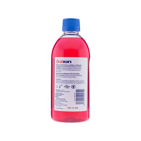 Oralkin boca enxaguar 500ml