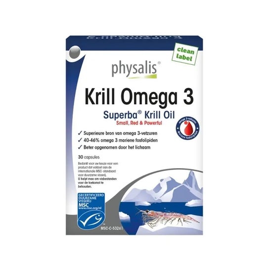 Physalis Krill Krill Omega 3 60caps Physalis Krill Krill Omega 3 60caps