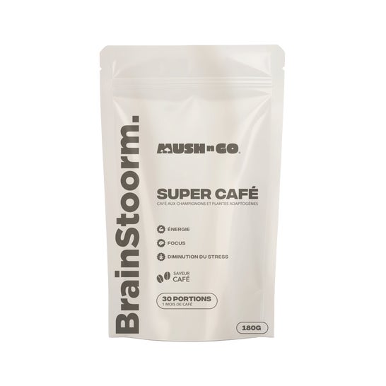 Mush N Go Café Adaptogénico Brainstoorm Sabor Café 180 g