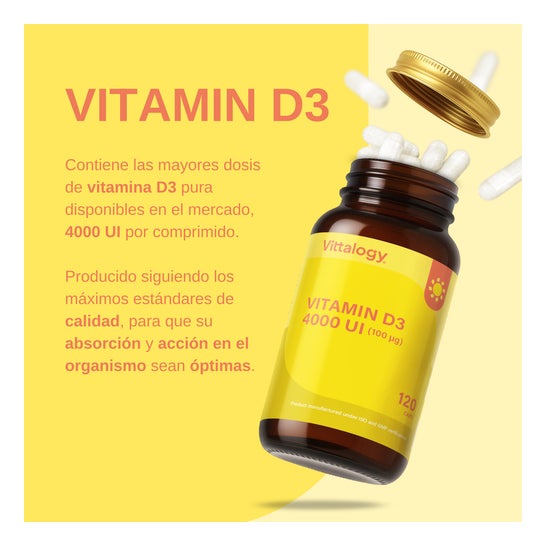 Vittalogy Vitamin D3 Premium 120caps