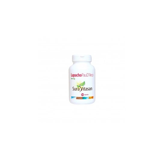 Sura Vitasan Lapacho Pau D´arco 500 Mg. 100 Cápsulas
