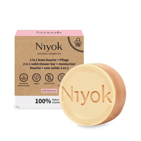 Niyok Gel de Banho com Loção Soft Blossom 80 g