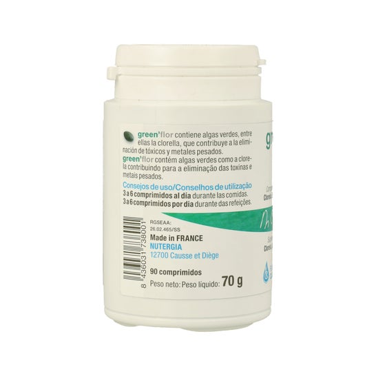 Nutergia Green'Flor 90 comprimidos