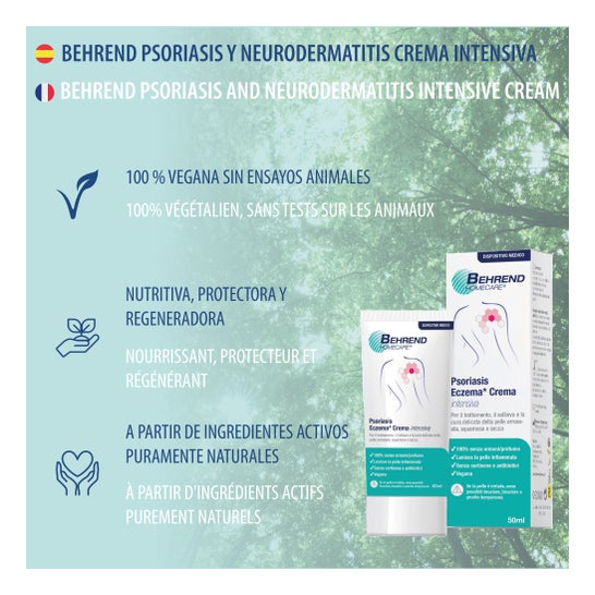 Behrend Homecare Psoriasis & Neurodermitis Creme Intensiv 50ml
