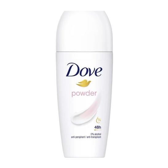 Dove Powder Deodorant Roll-On Alcohol Free 50ml