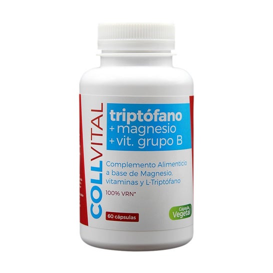 Collvital Triptiofano Magnesio Vitaminas B 60caps