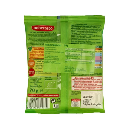 Noberasco Pinhão Orgânico 70g