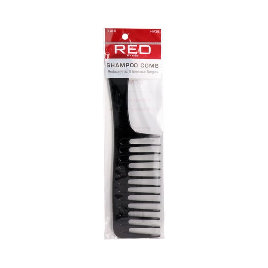 Red By Kiss Shampoo Comb Black 1 Unidade