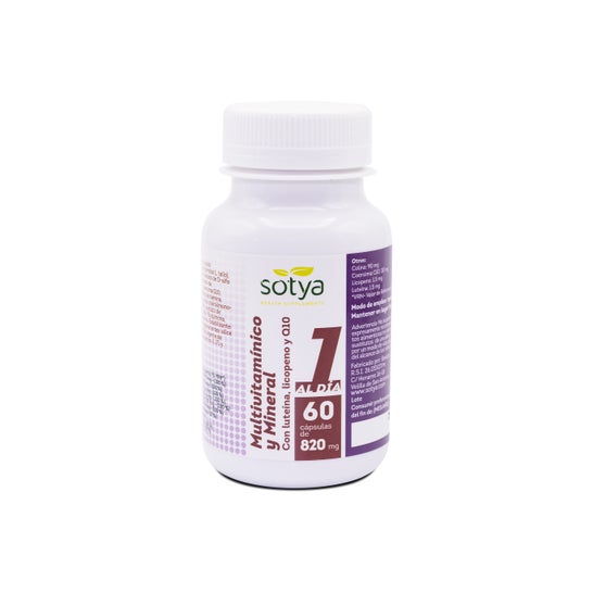 Sotya Multivitamínico e Mineral 60 Cápsulas de 820 mg