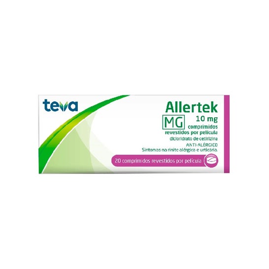 teva Allertek Cetirizina 10mg 20comp teva Allertek Cetirizina 10mg 20comp