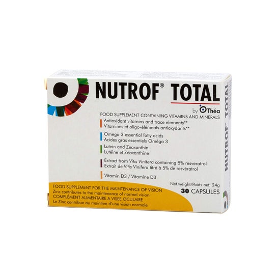 Thea Nutrof Total Suplemento Alimentar - 30 Cápsulas