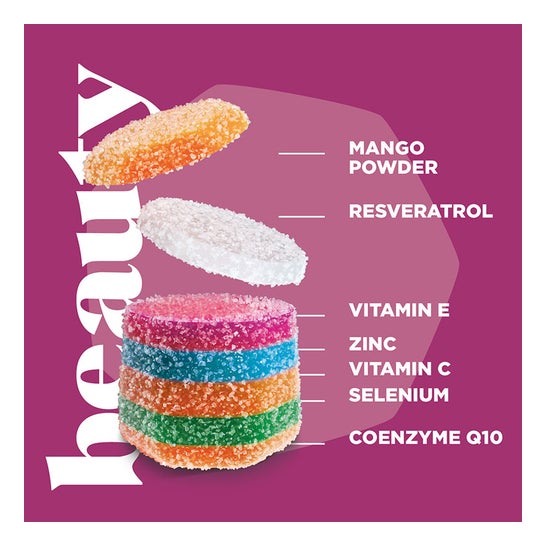 Upsa Nourish Beaute 7 em 1 Gomas 30 Unidades Upsa Nourish Beaute 7 em 1 Gomas 30 Unidades