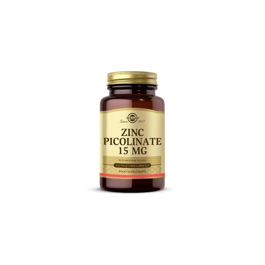 Solgar Picolinate Zinco 15Mg 100caps