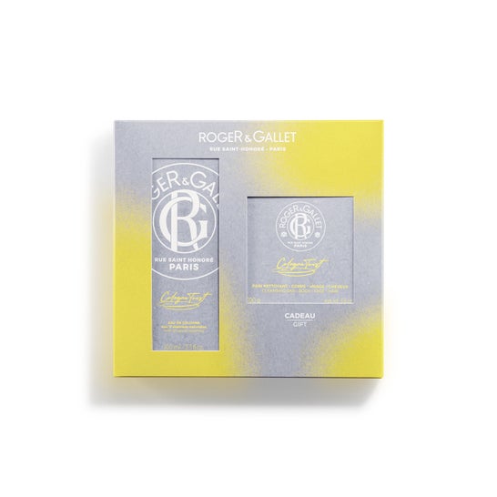 Roger & Gallet Cofre Água de Colónia Twist 100ml + Barra de Limpeza 3en1 100gr