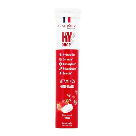 Granions Hydrop Vitaminas Minerales Fresa 20comp