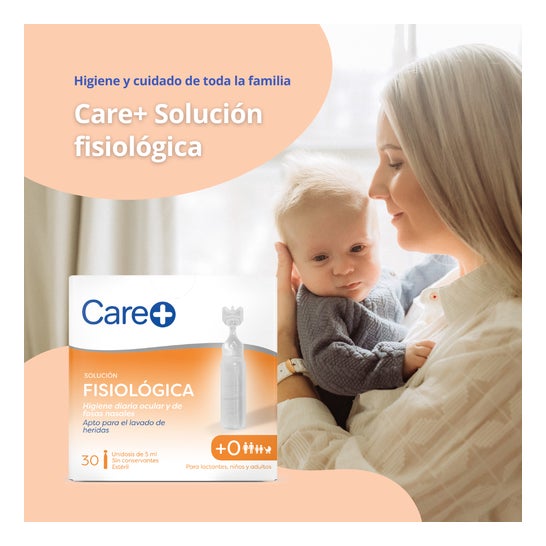 Care+ Solução Fisiológica 30 Doses Únicas 5ml