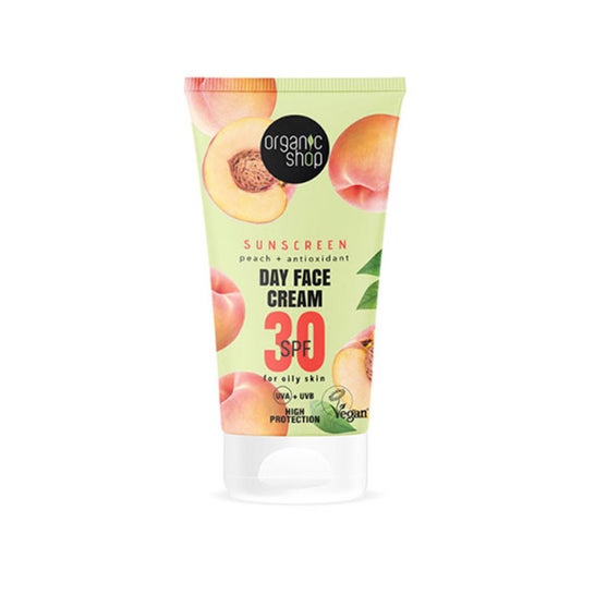 Organic Shop Peach Day Face Cream Spf30 50ml