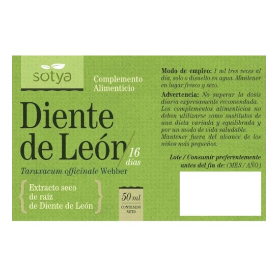 Sotya dandelion 60ml Sotya dandelion 60ml