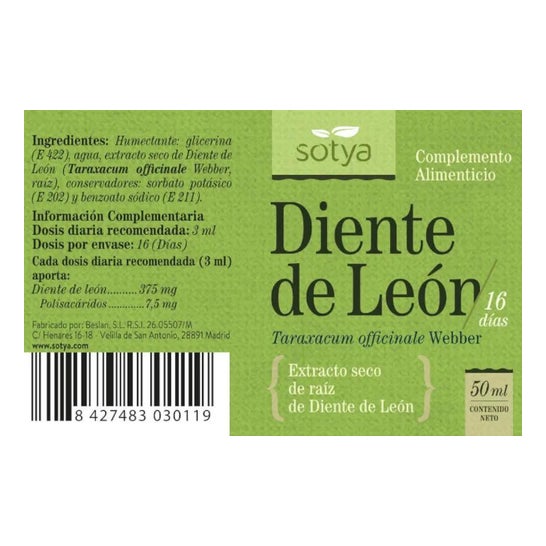 Sotya dandelion 60ml Sotya dandelion 60ml