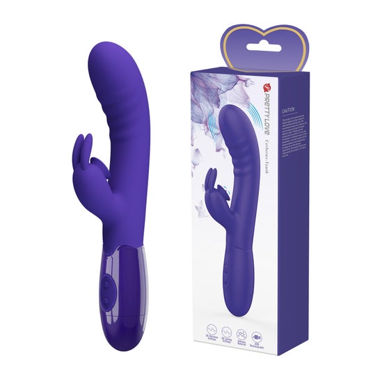 Pretty Love Cerberus Youth Vibrador Rabbit Roxo 1 Unidade