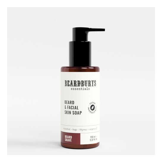 Beardburys Essentials Sabão da Barba Rosto Uso Diário 150ml
