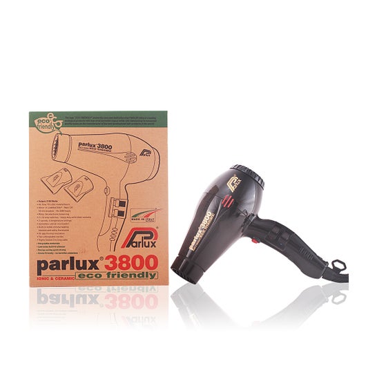 Parlux Ionic & Ceramic 3800 Secador de cabelo Preto 1pc