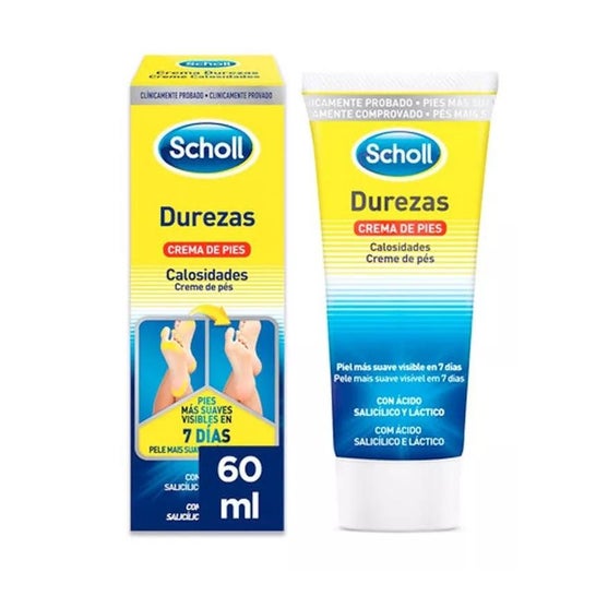 Scholl pés de creme de dureza 60ml Scholl pés de creme de dureza 60ml