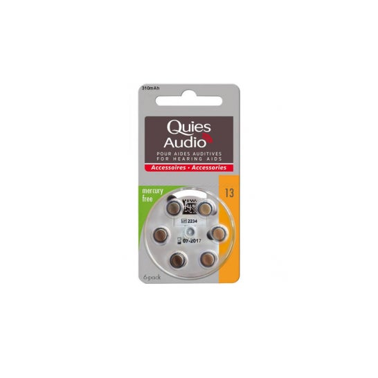 Bateria Auditiva Quies Modelo 13 X6