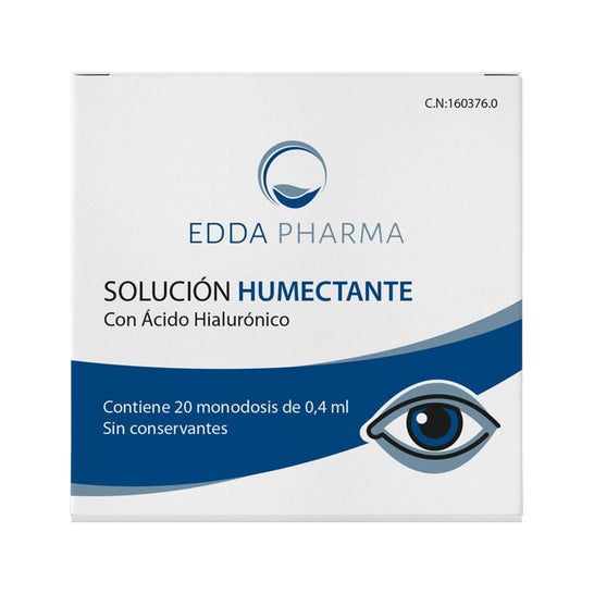 Edda Pharma Solução Humectante 0,4x20uds