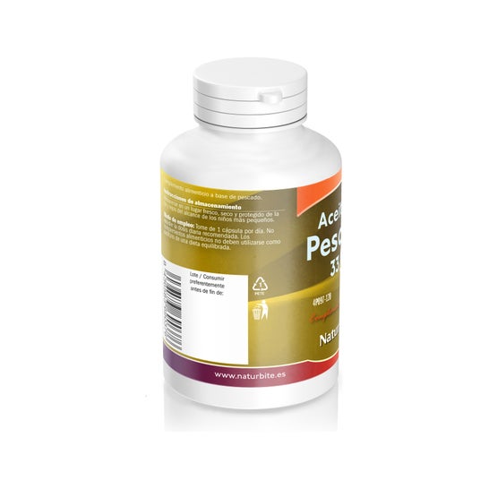Óleo de Peixe Naturbite 1000 Mg 120caps