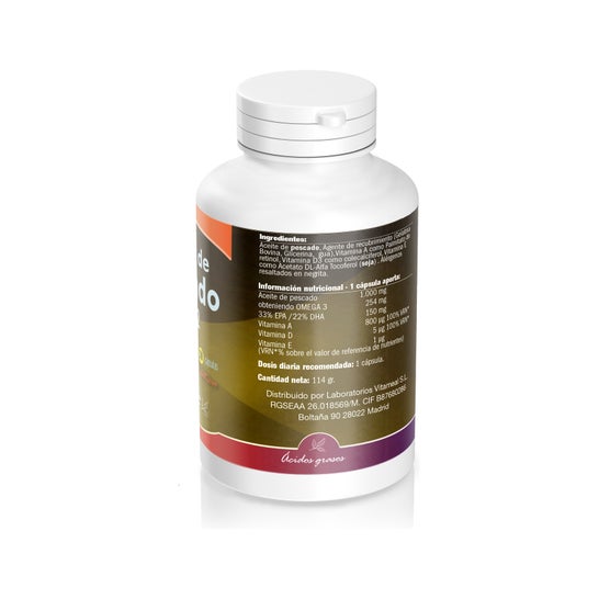 Óleo de Peixe Naturbite 1000 Mg 120caps