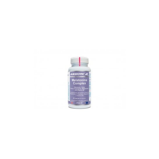 Complexo de melatonina Airbiotic ™ AB 60cáps