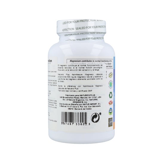 Nature's Plus Magnesium 400mg 120caps