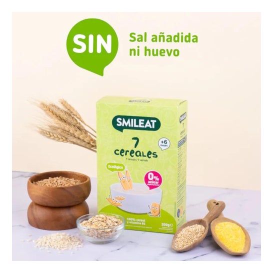 Mingau Smileat 7 Cereais 200 G Mingau Smileat 7 Cereais 200 G