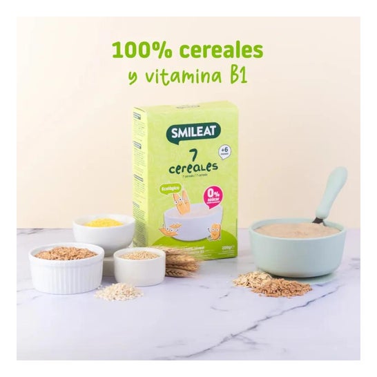 Mingau Smileat 7 Cereais 200 G Mingau Smileat 7 Cereais 200 G
