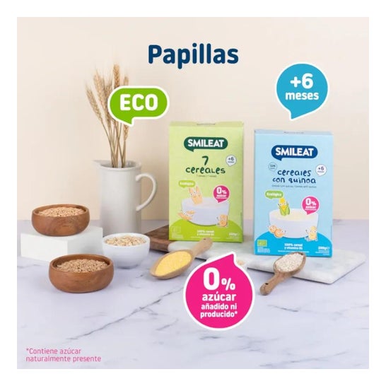 Mingau Smileat 7 Cereais 200 G Mingau Smileat 7 Cereais 200 G