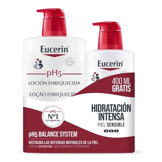 Eucerin Pack Loção Enriquecida 1L + 400ml