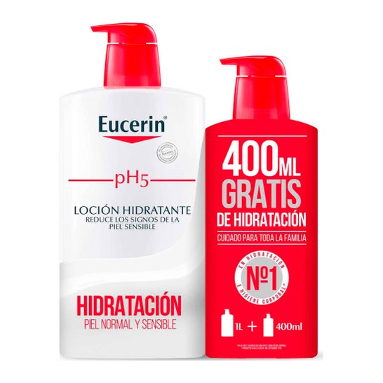 Eucerin Pack Loção Enriquecida 1L + 400ml