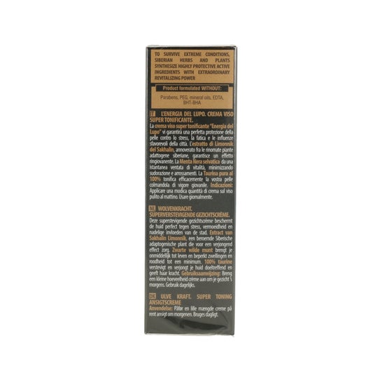 Natura Siberica O Poder do Lobo creme facial 50ml