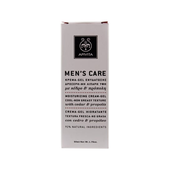Apivita Men's Care creme hidratante-gel 50ml