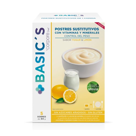Iogurte Líquido Substituto do Iogurte Limão da Corpore Diet Basic Shake 5 Sachets