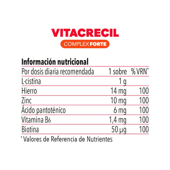 Complexo Vitacrecil Forte 30 sachês